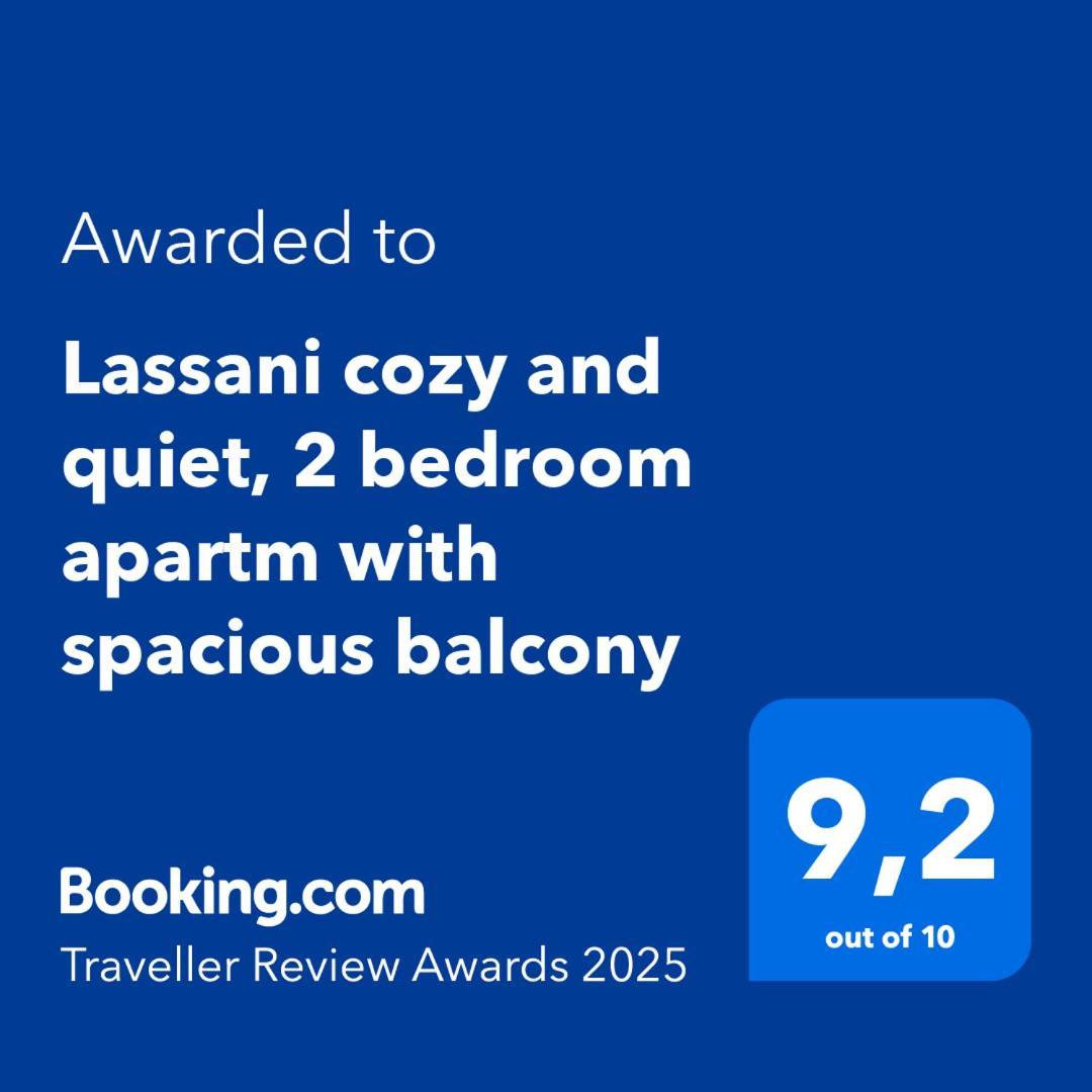 Lassani Cozy And Quiet, 2 Bedroom Apartm With Spacious Balcony Thessaloniki Exterior foto